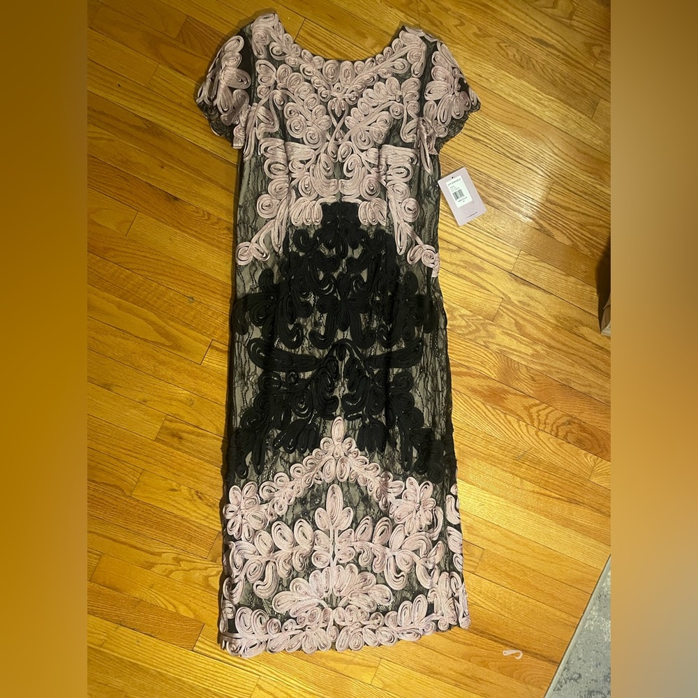 Embroidered gown